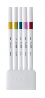 Лайнер uni EMOTT 0.4мм fine line, Retro Color, 5 цветов Uni PEM-SY/5C.08RC