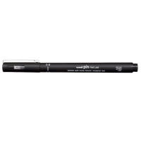Лайнер uni PiN 0.6 мм fine line, черный Uni PIN06-200.Black