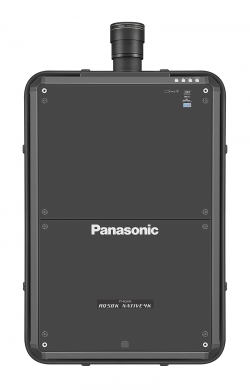 Інсталяційний проектор Panasonic PT-RQ50KE (3-Chip DLP, Cinema 4K, 50000 lm, LASER) чорний, без оптики
