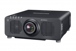 Инсталляционный проектор Panasonic PT-RZ120BE (DLP, WUXGA, 12000 ANSI lm, LASER), черный