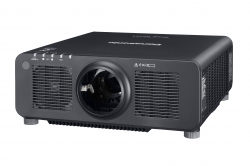 Інсталяційний проектор Panasonic PT-RZ120LBE (DLP, WUXGA, 12000 ANSI lm, LASER), чорний, без оптики