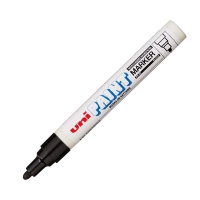 Маркер uni PAINT 2,2-2,8мм, черный Uni PX-20(L) BLACK