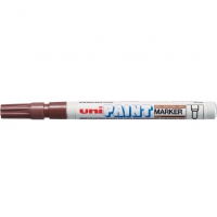 Маркер PAINT, 0.8-1.2мм, коричневий Uni PX-21.Brown