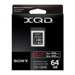 Карта памяти XQD Sony 64GB G Series R440MB/s W400MB/s QDG64F.SYM