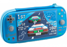 Пенал з тисненням, 1 відділення COOLFORSCHOOL QT-5628-Blue