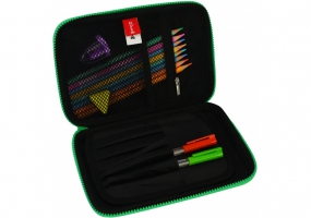 Пенал з тисненням, 1 відділення COOLFORSCHOOL QT-5640-Black