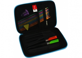 Пенал з тисненням, 1 відділення COOLFORSCHOOL QT-5661-Black
