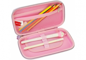 Пенал с тиснением, 1 отделение COOLFORSCHOOL QT-5781-Blue