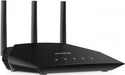 Маршрутизатор NETGEAR RAX10 AX1800 WiFi 6, 4xGE LAN, 1xGE WAN, 3х зовнішн. ант. RAX10-100EUS
