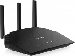 Маршрутизатор NETGEAR RAX10 AX1800 WiFi 6, 4xGE LAN, 1xGE WAN, 3х зовнішн. ант. RAX10-100EUS
