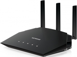 Маршрутизатор NETGEAR RAX10 AX1800 WiFi 6, 4xGE LAN, 1xGE WAN, 3х зовнішн. ант. RAX10-100EUS