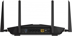 Маршрутизатор NETGEAR RAX50 Nighthawk AX5400 WiFi 6, 4xGE LAN, 1xGE WAN, 1xUSB 3.0 RAX50-100EUS