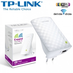 Расширитель покрытия WiFi TP-LINK RE200 AC750, 1хFE LAN, MESH