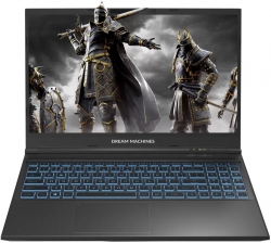 Ноутбук Dream Machines RG3050Ti-15 15.6FHD IPS, Intel i7-12700H, 16GB, F1TB, NVD3050Ti-4, DOS, чорний RG3050TI-15UA38