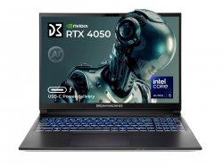 Ноутбук Dream Machines RG4050-16 16FHD+ IPS, Intel Ultra 5-125H, 32GB, F1TB, NVD4050-6, DOS, черный RG4050-16UA21