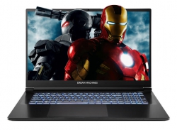 Ноутбук Dream Machines RG5060-17 17.3FHD IPS, Intel i9-14900HX, 32GB, F1TB, NVD5060-8, DOS, чорний RG5060-17UA21
