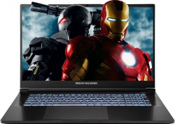 Ноутбук Dream Machines RG5060-17 17.3QHD IPS, Intel i9-14900HX, 32GB, F1TB, NVD5060-8, DOS, чорний RG5060-17UA29