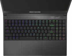 Ноутбук Dream Machines RT3070Ti-15 15.6FHD IPS, AMD R7 6800H, 16GB, F1TB, NVD3070Ti-8, DOS, черный RT3070TI-15UA50