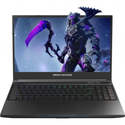 Ноутбук Dream Machines RT3080-15 15.6QHD IPS, AMD R9 6900HX, 64GB, F1TB, NVD3080-16, DOS, черный RT3080-15UA57
