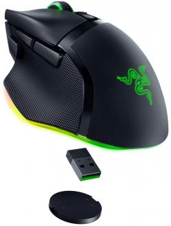 Мышь Razer Basilisk V3 Pro, RGB, USB-A/WL/BT, чёрный RZ01-04620100-R3G1