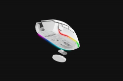Мышь Razer Basilisk V3 Pro, RGB, USB-A/WL/BT, белый RZ01-04620200-R3G1