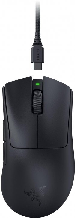 Мышь Razer Deathadder V3 Pro, USB-A/WL/BT, чёрный RZ01-04630100-R3G1