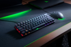 Клавиатура игровая Razer Huntsman Mini Red Switch USB US RGB, Black RZ03-03390200-R3M1