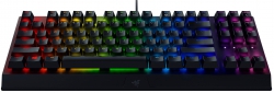 Клавиатура механическая Razer BlackWidow V3 TKL 87key, Green Switch, USB-A, EN/RU, RGB, чёрный RZ03-03490700-R3R1