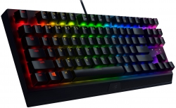 Клавиатура механическая Razer BlackWidow V3 TKL 87key, Green Switch, USB-A, EN/RU, RGB, чёрный RZ03-03490700-R3R1