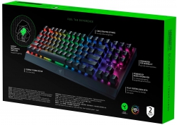 Клавиатура механическая Razer BlackWidow V3 TKL 87key, Green Switch, USB-A, EN/RU, RGB, чёрный RZ03-03490700-R3R1