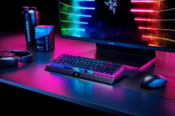 Клавіатура ігрова Razer BlackWidow V3 Mini HyperSpeed Yellow Switch WL/BT/USB RU RGB, Black RZ03-03890700-R3R1