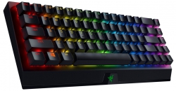 Клавіатура ігрова Razer BlackWidow V3 Mini HyperSpeed Yellow Switch WL/BT/USB RU RGB, Black RZ03-03890700-R3R1