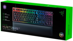Клавіатура ігрова Razer Huntsman V2 Purple Switch USB RU Black RZ03-03931300-R3R1