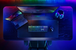 Клавиатура механическая Razer DeathStalker V2 105key, Red Switch, USB-A, EN/RU, RGB, чёрный RZ03-04500800-R3R1