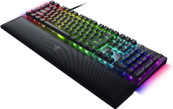 Клавіатура механічна Razer BlackWidow V4, 114key, Yellow Switch, USB-A, EN/RU, RGB, чорний RZ03-04692500-R3R1