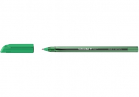 Ручка масляна SCHNEIDER VIZZ F 0,5 мм, пише зеленим S102104