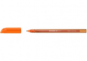 Ручка масляная SCHNEIDER VIZZ F 0,5 мм, пишет оранжевым S102106