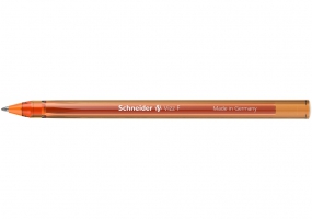 Ручка масляная SCHNEIDER VIZZ F 0,5 мм, пишет оранжевым S102106