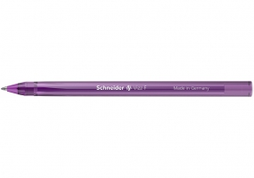 Ручка масляная SCHNEIDER VIZZ F 0,5 мм, пишет фиолетовым S102108