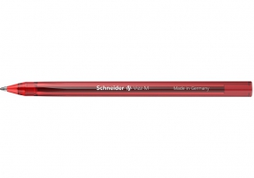 Ручка масляная SCHNEIDER VIZZ M 0,7 мм, пишет красным S102202