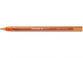 Ручка масляная SCHNEIDER VIZZ M 0,7 мм, пишет оранжевым S102206