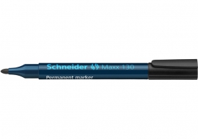 Маркер перманентний SCHNEIDER MAXX 130 2-3 мм, чорний S113001