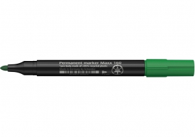 Маркер перманентний SCHNEIDER MAXX 160 1-3 мм, зелений S116004