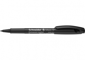 Маркер перманентный SCHNEIDER MAXX 166 1 мм, черный S116601