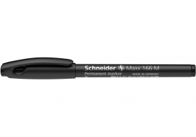 Маркер перманентный SCHNEIDER MAXX 166 1 мм, черный S116601