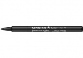 Маркер перманентный SCHNEIDER MAXX 166 1 мм, черный S116601