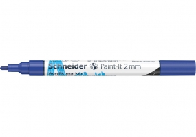Маркер акриловий для декорат. та художніх робіт SCHNEIDER Paint-it 310 2мм синій S120103