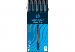 Маркер для CD та DVD SCHNEIDER MAXX 244 0,7 мм, чорний S124401