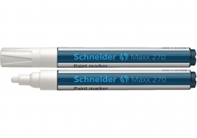 Маркер для декорат. и художественных робир SCHNEIDER MAXX 270 1-3 мм, белый S127049