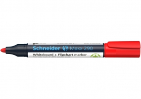 Маркер для досок и флипчартов SCHNEIDER MAXX 290, красный S129002